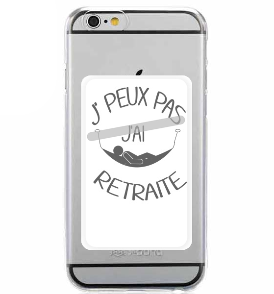  Je peux pas jai retraite for Adhesive Slot Card