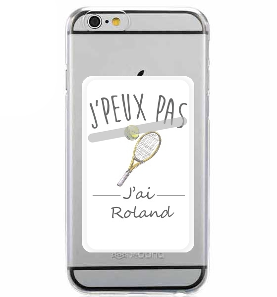  Je peux pas jai roland - Tennis for Adhesive Slot Card