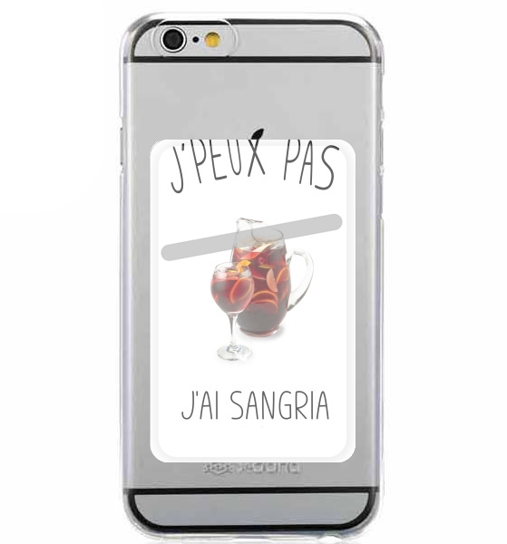  Je peux pas jai sangria for Adhesive Slot Card