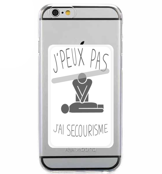  Je peux pas jai secourisme for Adhesive Slot Card