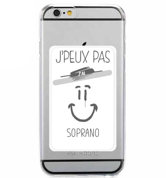  Je peux pas jai soprano Clown for Adhesive Slot Card