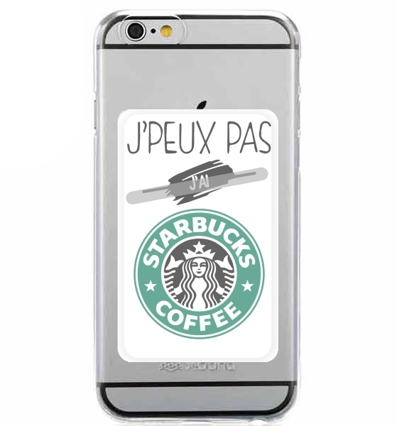  Je peux pas jai starbucks coffee for Adhesive Slot Card