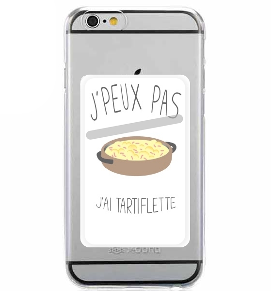  Je peux pas jai tartiflette for Adhesive Slot Card