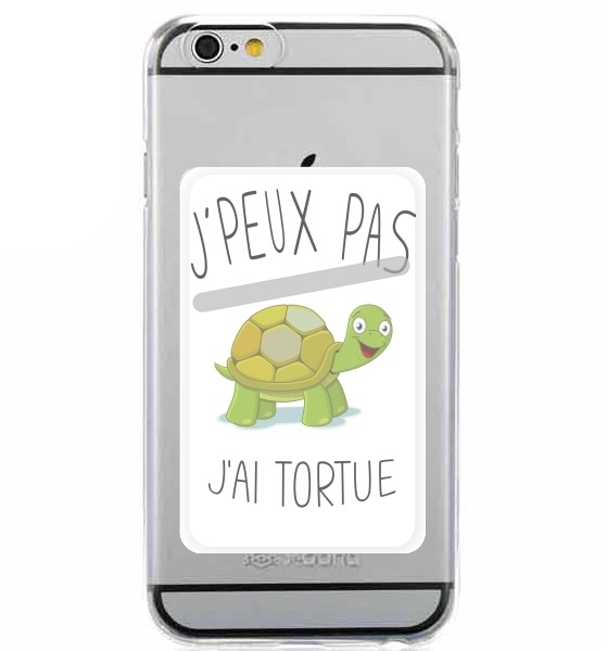  Je peux pas jai tortue for Adhesive Slot Card