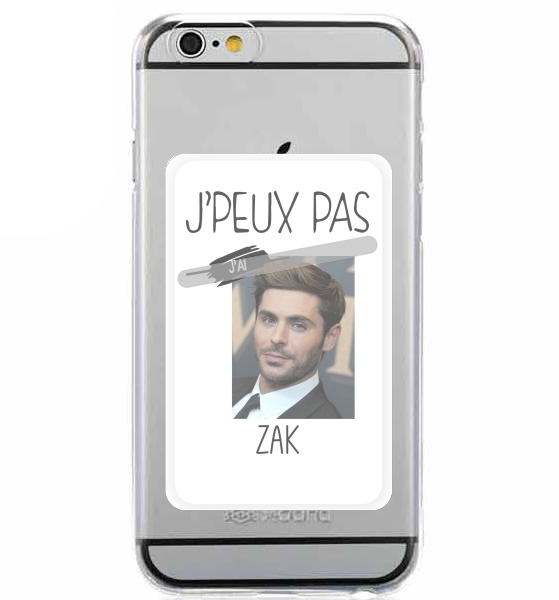  Je peux pas jai ZAK Efron for Adhesive Slot Card