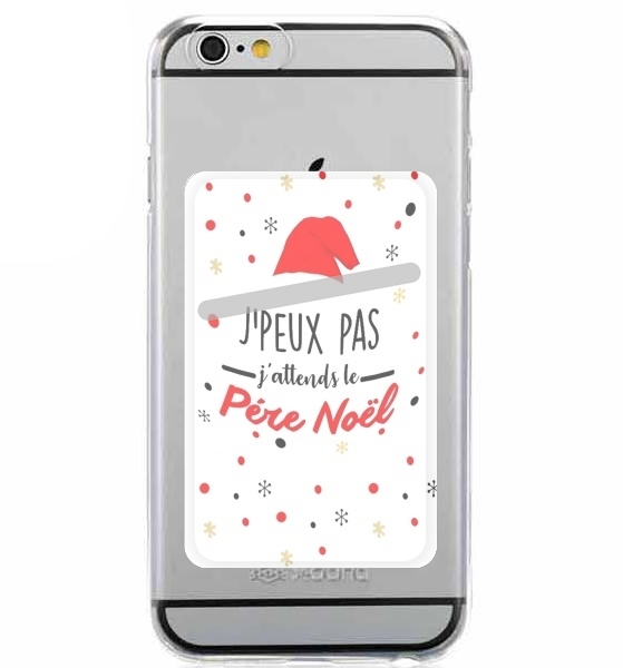  Je peux pas jattends le pere noel for Adhesive Slot Card