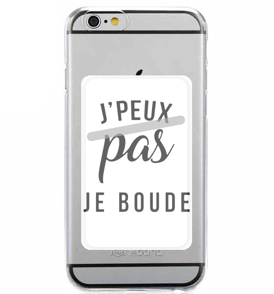  Je peux pas je boude for Adhesive Slot Card