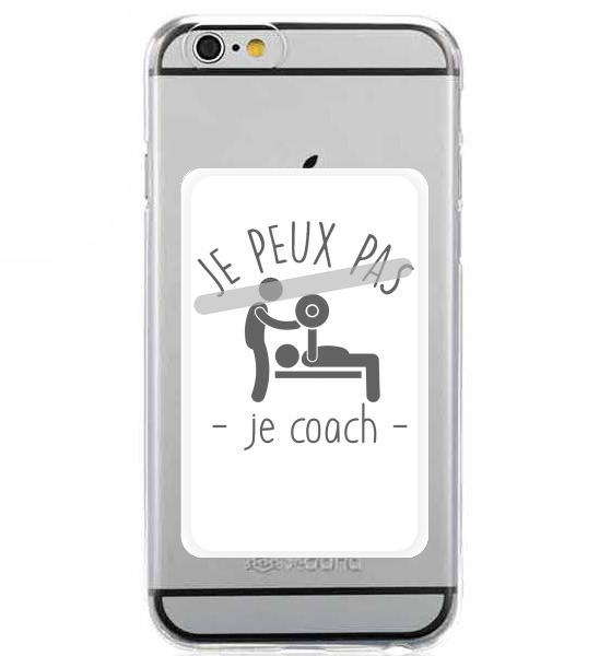  Je peux pas je coach for Adhesive Slot Card