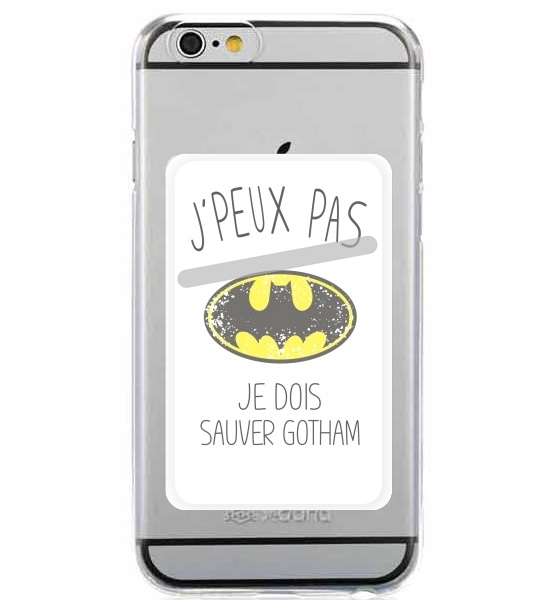  Je peux pas je dois sauver Gotham for Adhesive Slot Card