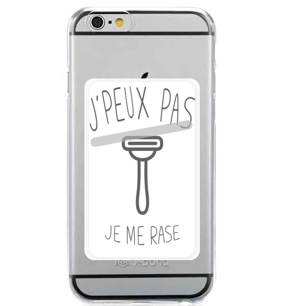  Je peux pas je me rase for Adhesive Slot Card