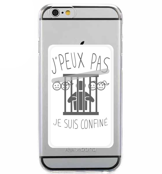  Je peux pas je suis confine for Adhesive Slot Card