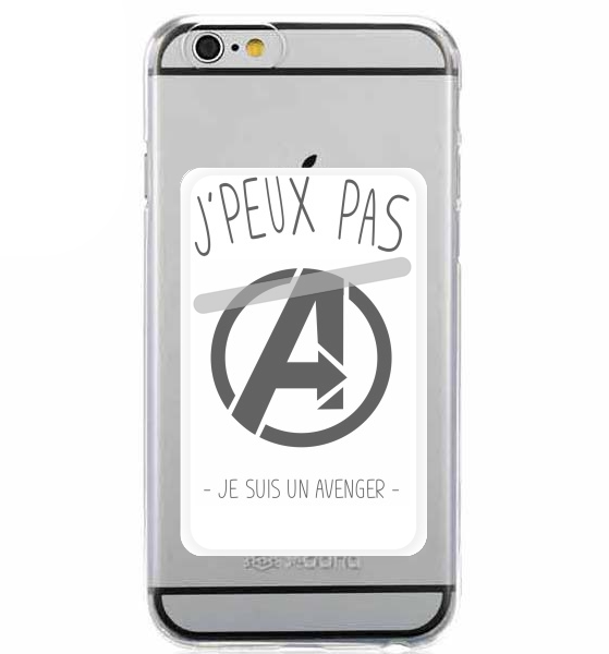  Je peux pas je suis un Avenger for Adhesive Slot Card