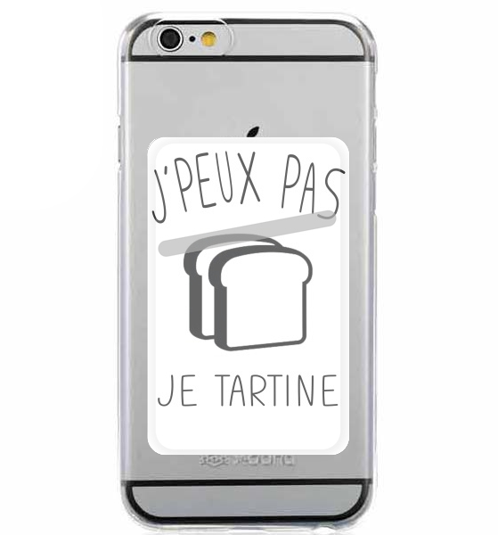  Je peux pas je tartine for Adhesive Slot Card