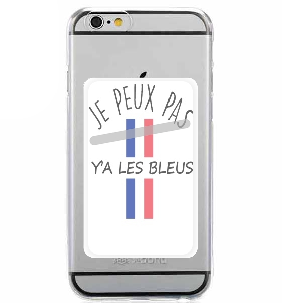  Je peux pas ya les bleus for Adhesive Slot Card