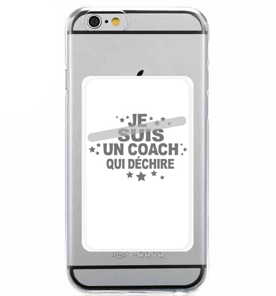  Je suis un coach qui dechire for Adhesive Slot Card