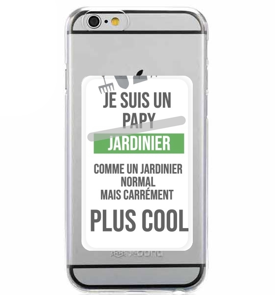  Je suis un papy jardinier comme un papy normal mais plus cool for Adhesive Slot Card