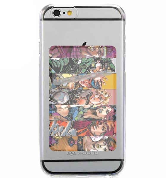  Jojo Manga All characters for Adhesive Slot Card