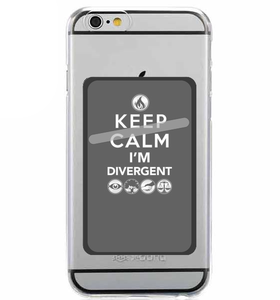  Keep Calm Divergent Faction for Adhesive Slot Card