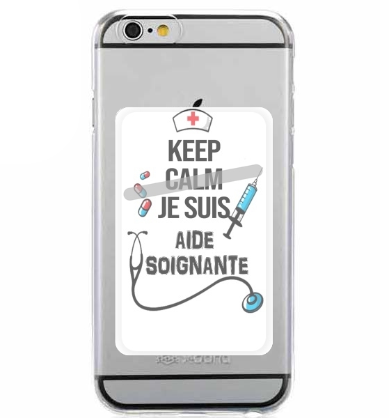  Keep calm je suis aide soignante for Adhesive Slot Card