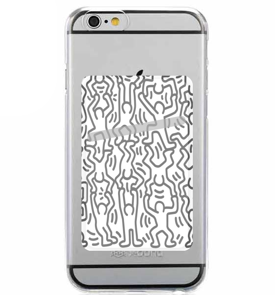  Keith haring art for Adhesive Slot Card