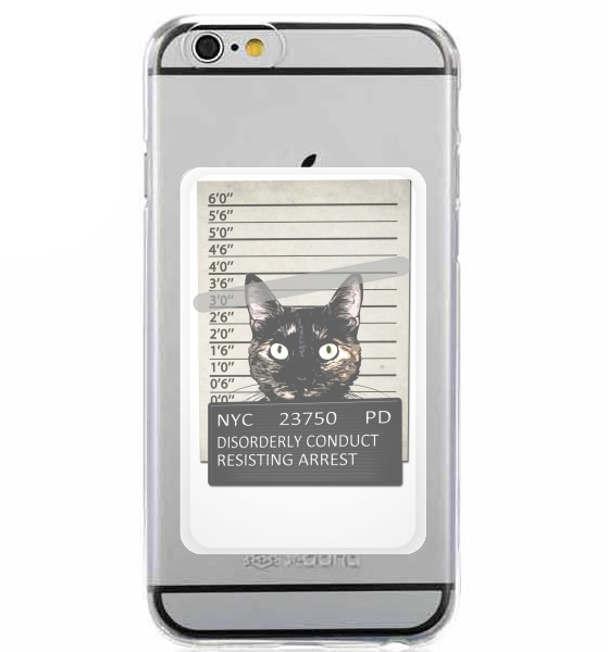  Kitty Mugshot for Adhesive Slot Card