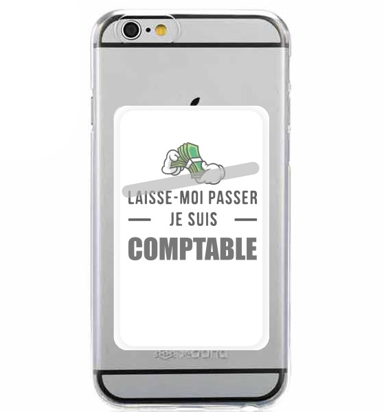  Laisse moi passer je suis comptable for Adhesive Slot Card