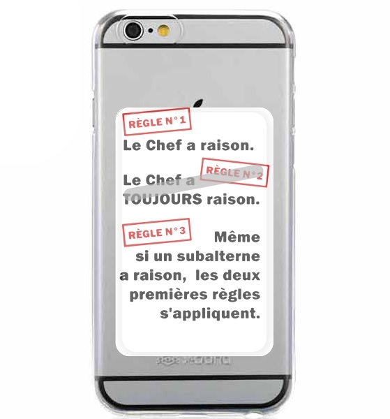  Les regles du chef for Adhesive Slot Card