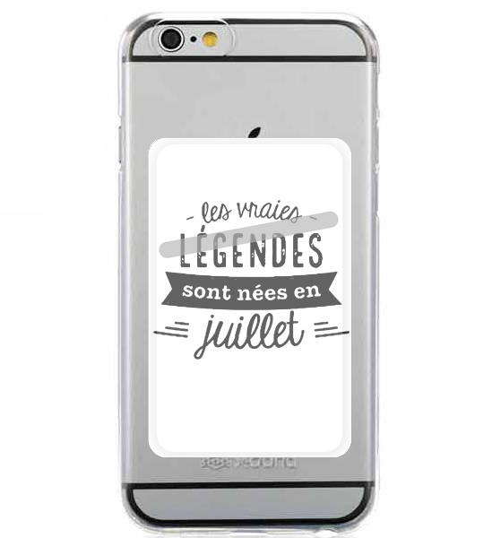  Les vraies legendes sont nees en juillet for Adhesive Slot Card