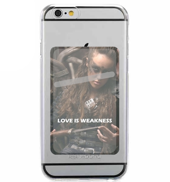  Lexa Love is weakness for Adhesive Slot Card