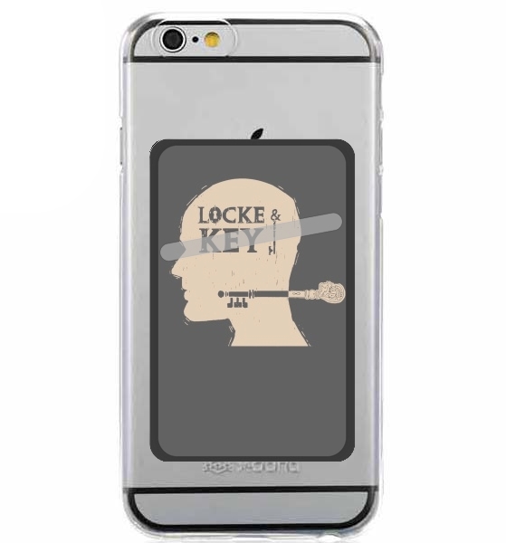  Locke Key Head Art for Adhesive Slot Card