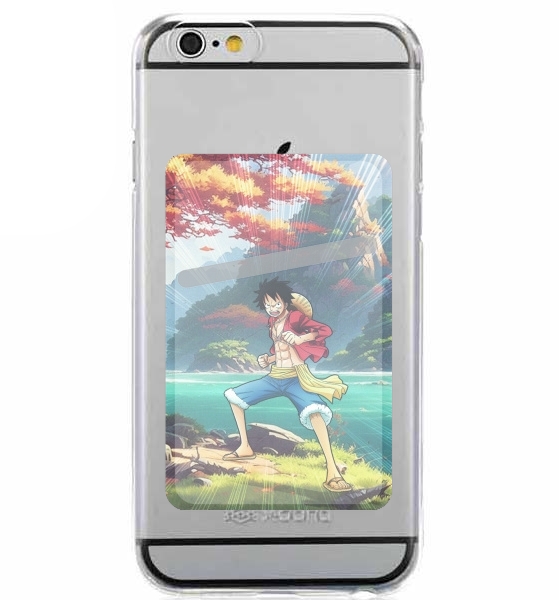  Luffy Powerful for Adhesive Slot Card