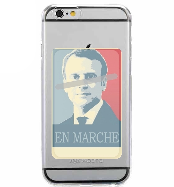  Macron Propaganda En marche la France for Adhesive Slot Card
