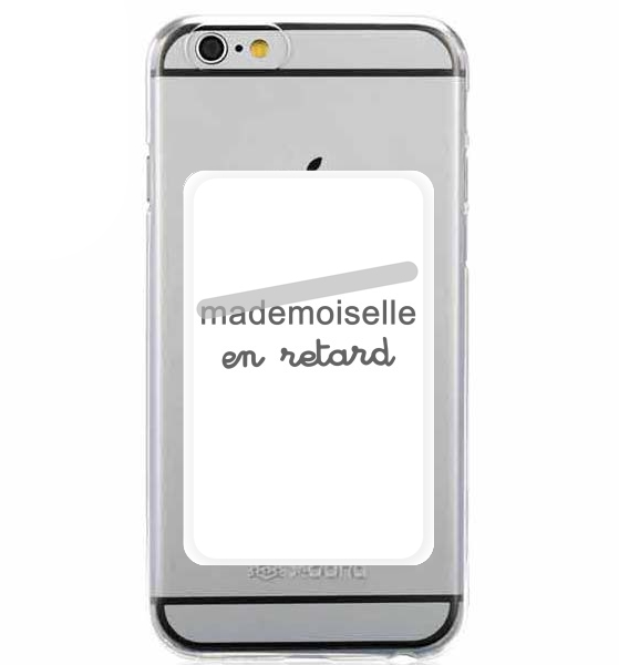  Mademoiselle en retard for Adhesive Slot Card