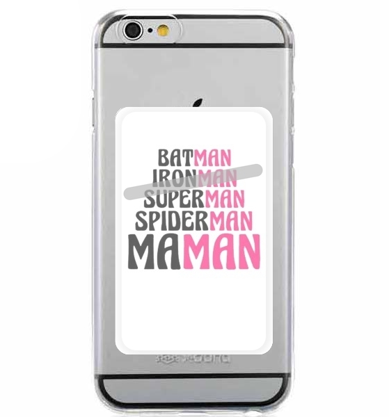  Maman Super heros for Adhesive Slot Card