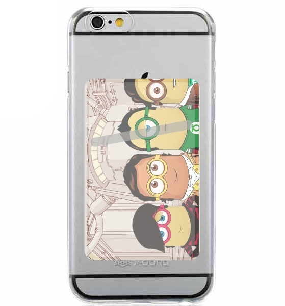  Minions mashup Big Bang Theory for Adhesive Slot Card