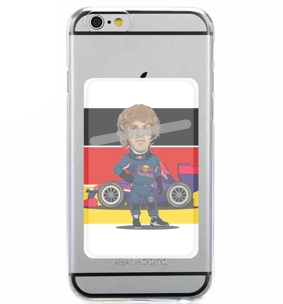  MiniRacers: Sebastian Vettel - Red Bull Racing Team for Adhesive Slot Card