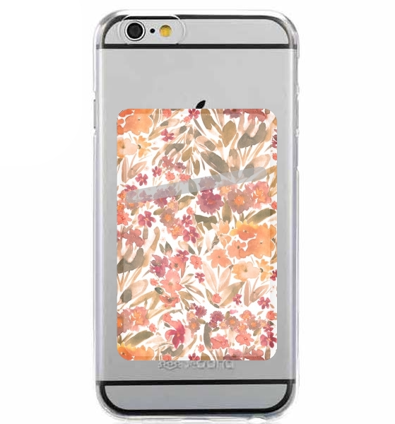  MODERN WATERCOLOR FLORALS for Adhesive Slot Card