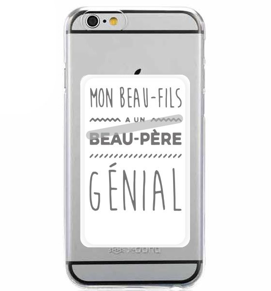  Mon beau fils a un beau pere genial for Adhesive Slot Card