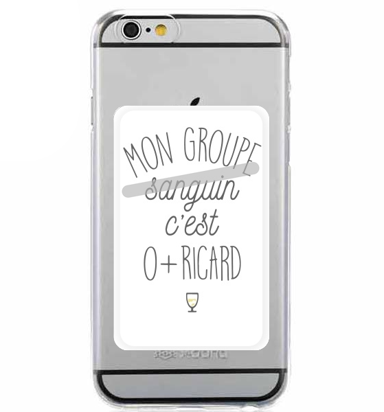  Mon groupe sanguin Ricard for Adhesive Slot Card