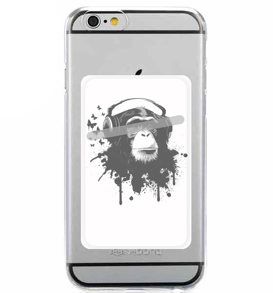  Monkey Business - White for Adhesive Slot Card