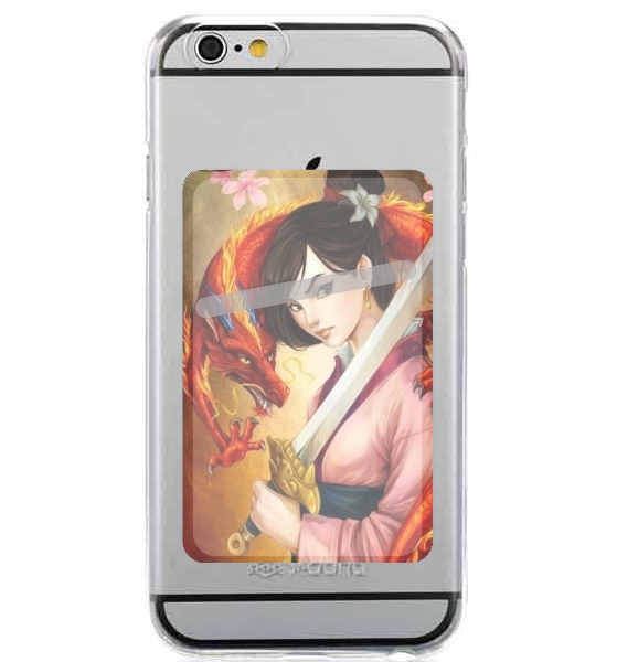  Mulan Warrior Princess for Adhesive Slot Card