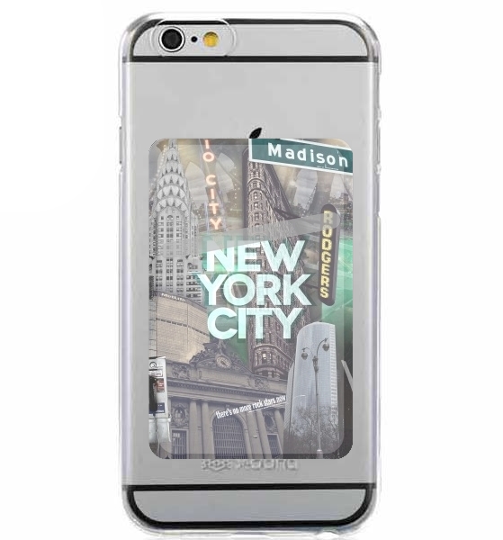  New York City II [green] for Adhesive Slot Card