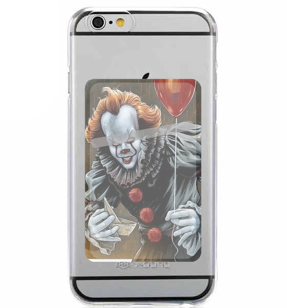  Pennywise Ca Clown Red Ballon for Adhesive Slot Card