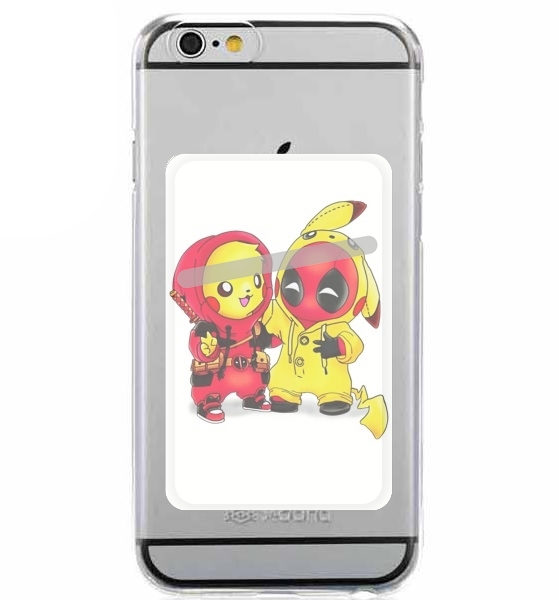  Pikachu x Deadpool for Adhesive Slot Card