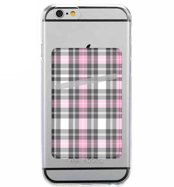  Pink Plaid for Adhesive Slot Card