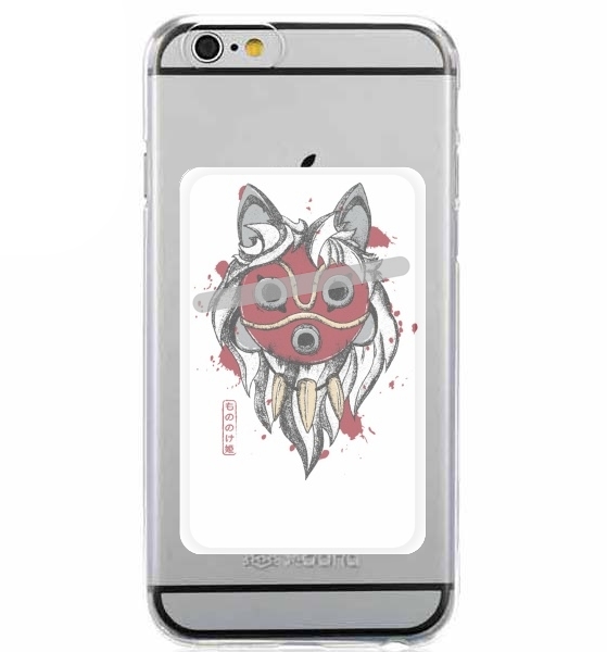   Princess Mononoke Mask for Adhesive Slot Card