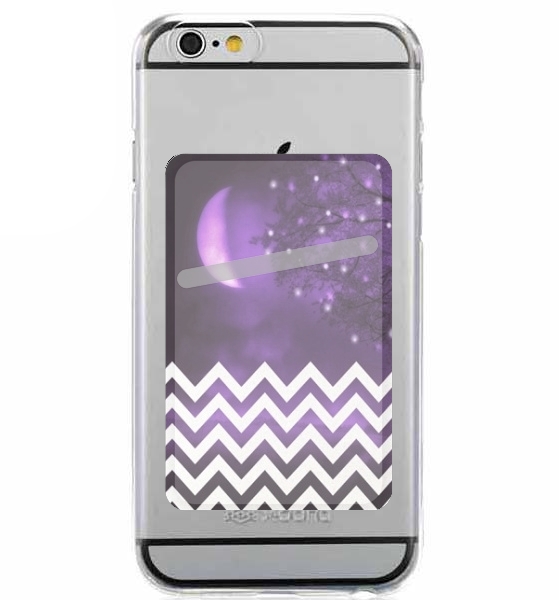  Purple moon chevron for Adhesive Slot Card