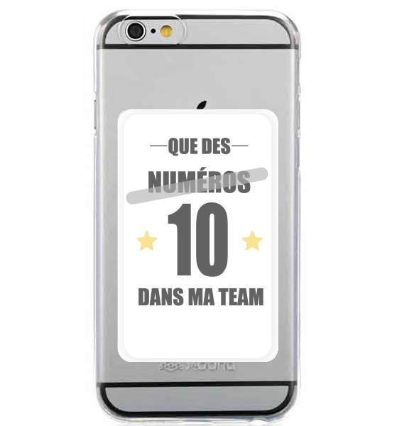  Que des numeros 10 dans ma team for Adhesive Slot Card