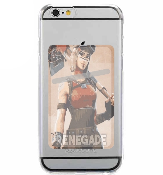  Renegade Skin Fortnite Art for Adhesive Slot Card