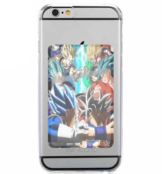  Rivals for life Goku x Vegeta for Adhesive Slot Card